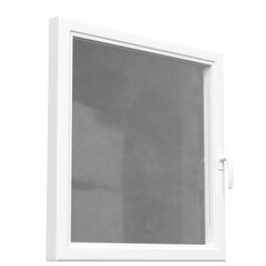 3d rendering illustration of a square window