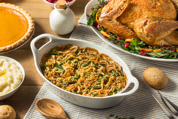 Homemade Thanksgiving Green Bean Casserole