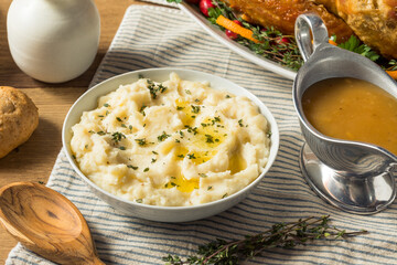 Homemade Thanksgiving Mashed Potatoes