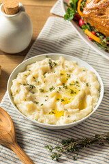 Homemade Thanksgiving Mashed Potatoes