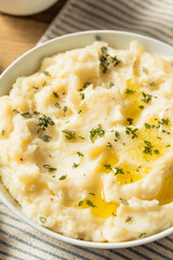 Homemade Thanksgiving Mashed Potatoes