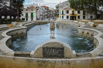 A splendid monument: The Fountain of the King in Priego, Cordoba, Spain