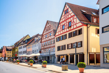 Historical city of Kunezelsau, Germany 