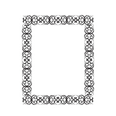 Frame, in the style of an ornament, Vector illustration eps 10, Art.	