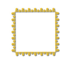 Frame, in the style of an ornament, Vector illustration eps 10, Art.	