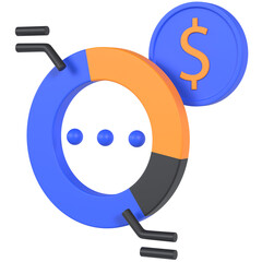 Monetary 3D icon