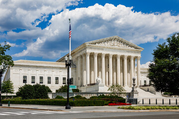 US Supreme Court Building in Washington, DC