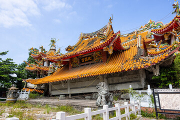 Fototapeta premium Jiji Wuchang Temple Earthquake Museum in Nantou of Taiwan