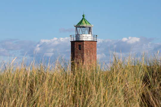 Sylt, Leuchtturm Quermarkenfeuer bei Kampen