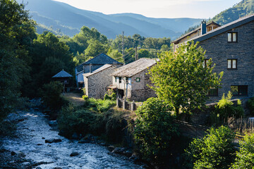 Small village in Asturias region 
