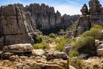 Rock Natural Park Torcal de Antequera