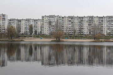 Fototapeta na wymiar Obolon (Verbne lake)
