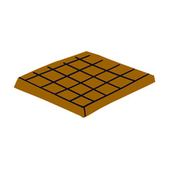 Cartoon Design Food Element. Hand Drawn Chocolate Candy