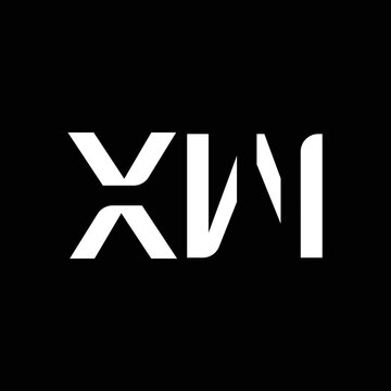 XW XW Logo Design, Creative Minimal Letter XW XW Monogram
