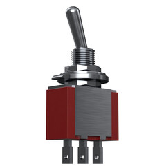 3d rendering illustration of an electric switch