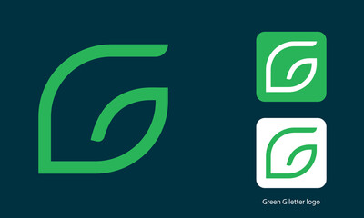 Green - G Letter Logo Design