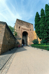 Naklejka premium The Puerta de la Justicia at the Alhambra in Granada