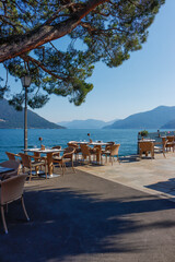 Gastronomie mit Seeblick am Lago Maggiore 