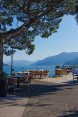 Gastronomie mit Seeblick am Lago Maggiore 