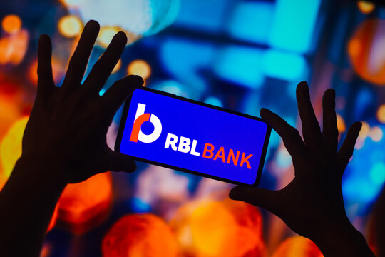 November 4, 2022, Brazil. In this photo illustration, the RBL Bank logo is displayed on a smartphone screen.