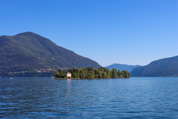 Brissago Inseln auf dem Lago Maggiore in der italienischen Schweiz