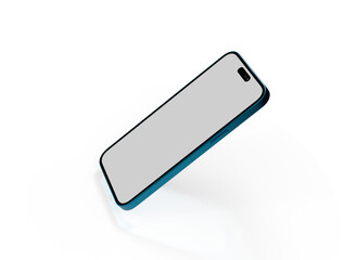 mobile smartphone device digital isolated 3d