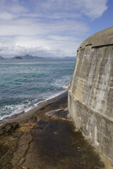 Copacabana Fort in the city of Rio de Janeiro in Brazil
