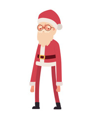 skinny santa claus design