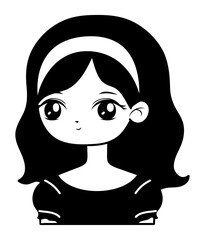 anime woman design