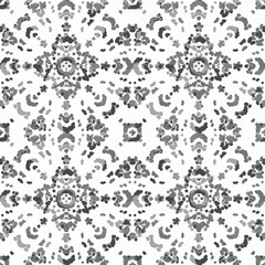 Seamless fractal pattern in vector format for printed fabrics or any other purposes. Every object is grouped base on color so the pattern is editable, tileable and easy to use.