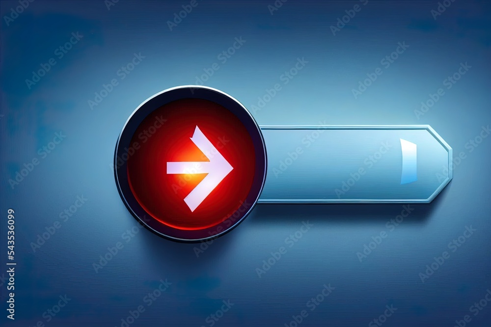 Poster blue exclamation icon sign or attention caution mark illustration graphic element symbol isolated on