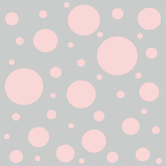 Abstract artistic background texture of color spots in trendy gray and pink colors. Confetti.