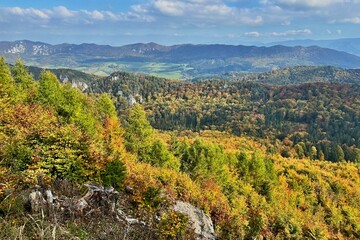 autumn in the mountains