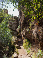 Pinnacles National Park cave view