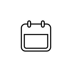 Calendar icon vector illustration. Calender sign and symbol. Schedule icon symbol