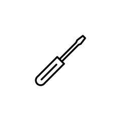 Screwdriver icon vector illustration. tools sign and symbol