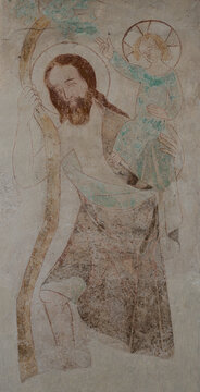 St. Christopher Carrying the Christ Child