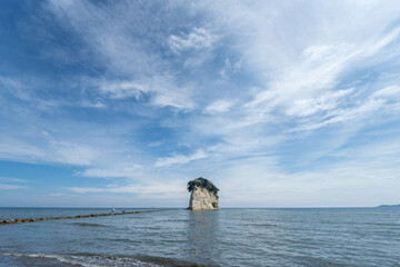 見附島
