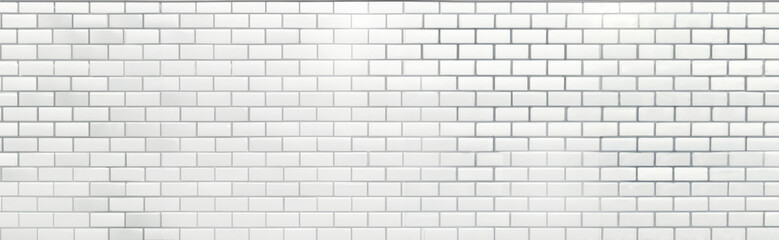 White bricks rectangular wall background