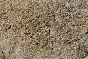 Rock formation. The background of stone chips. Mountains, macro photography.