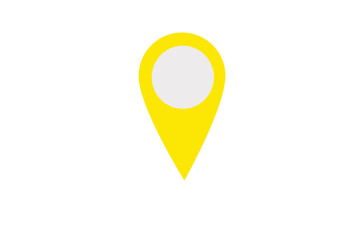 map pointer with flag