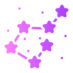 constellations gradient icon