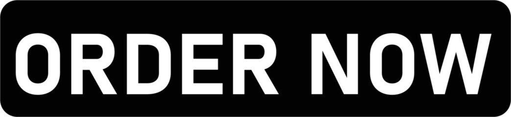 Fototapeta premium order now icon on white background. flat style. order now sign. black order now button.