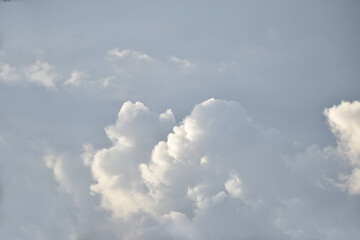 Naklejka premium blue sky with clouds