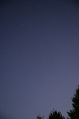 Fototapeta premium 立雲峡の夜空