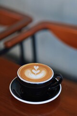 close up of a cup of coffee