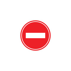Stop Sign No Entry