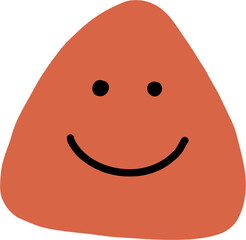 doodle freehand drawing of emoticons.