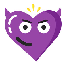 Emoji valentine uncle moustache emoticon yellow pink red face confuse funny symbol illustration smile happy