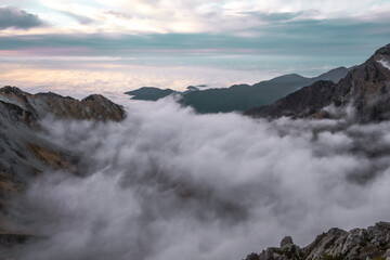 秋の山